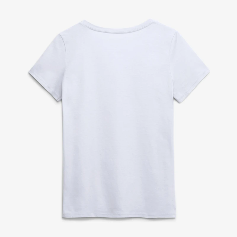 Women's Logo Athletic White Tennessee Titans V-Neck T-Shirt