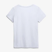 Women's Logo Athletic White Tennessee Titans V-Neck T-Shirt