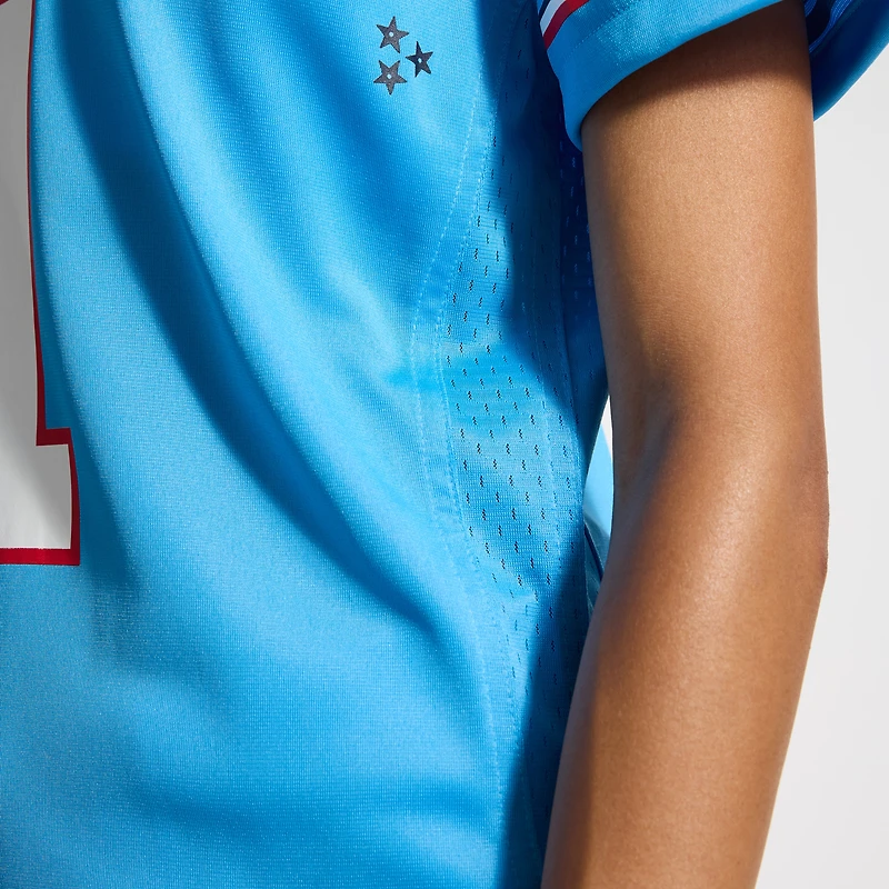 Women's Nike Cameron Ward Light Blue Tennessee Titans Game Jersey
