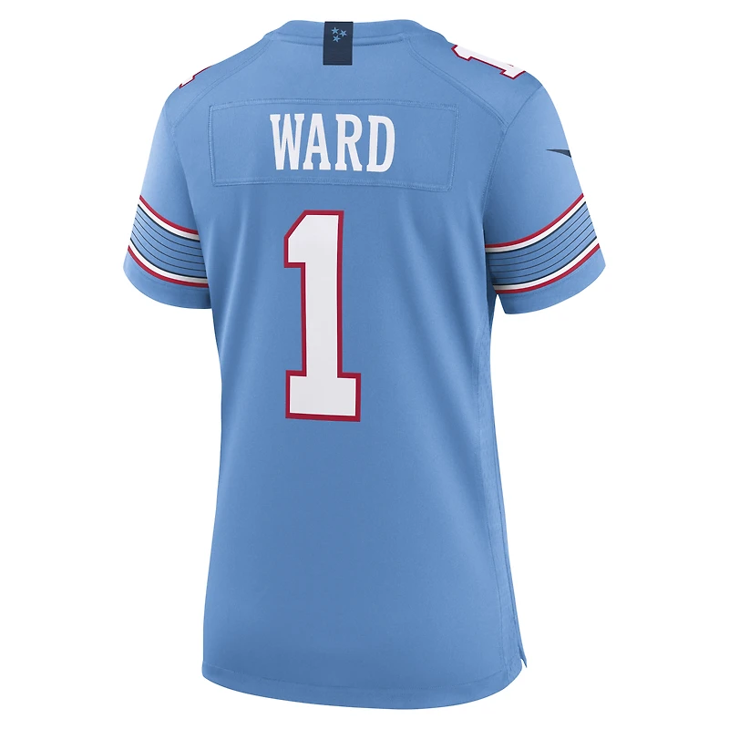 Maillot de match Nike Cameron Ward blanc des Titans du Tennessee pour femmes