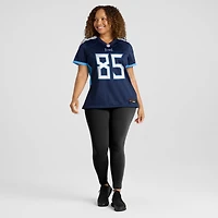Women's Nike Derrick Mason Navy Tennessee Titans Game Retired Player Jersey