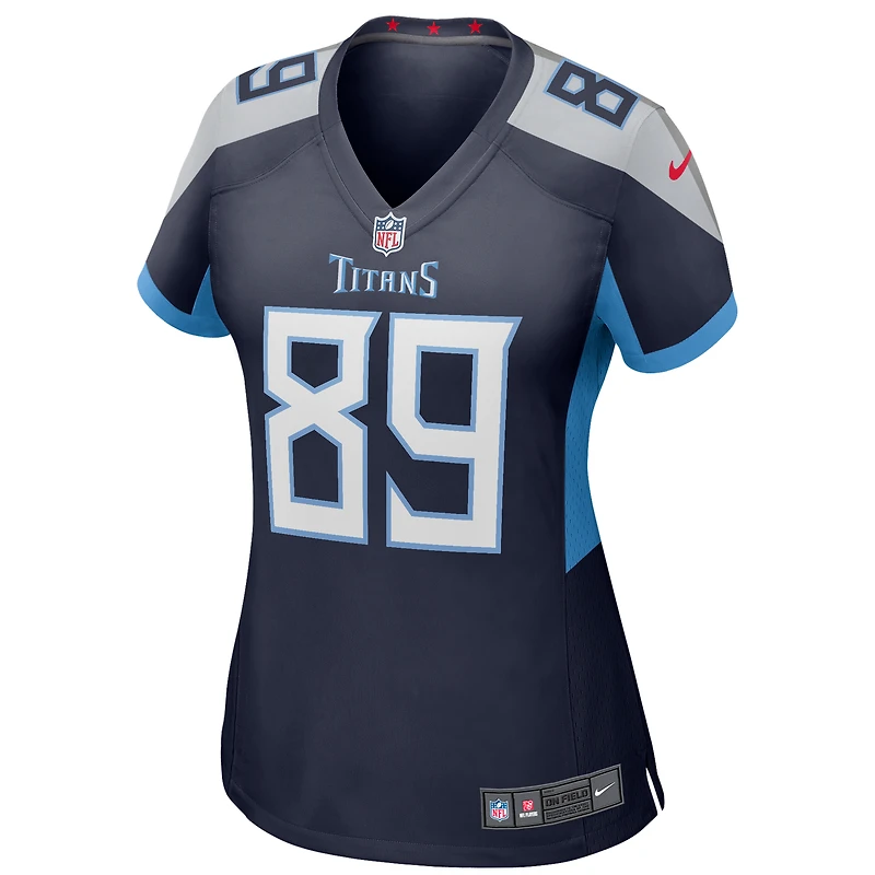 Women's Nike Frank Wycheck Navy Tennessee Titans Game Retired Player Jersey