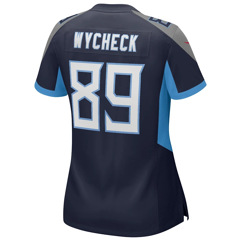 Women's Nike Frank Wycheck Navy Tennessee Titans Game Retired Player Jersey