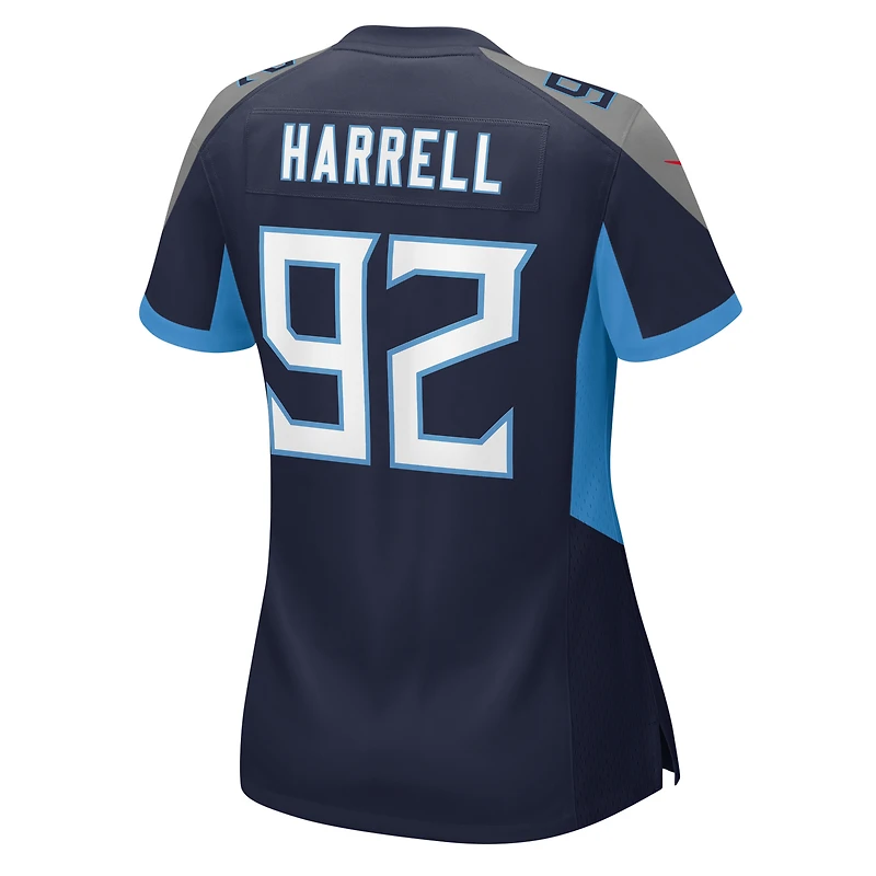 Women's Nike Jaylen Harrell  Navy Tennessee Titans Game Jersey