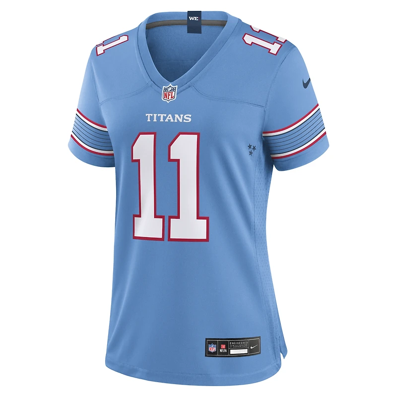 Women's Nike Jermaine Johnson II Light Blue Tennessee Titans Team Game Jersey