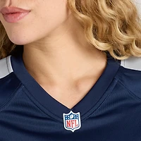 Maillot Nike Kalel Mullings bleu marine pour femme des Tennessee Titans