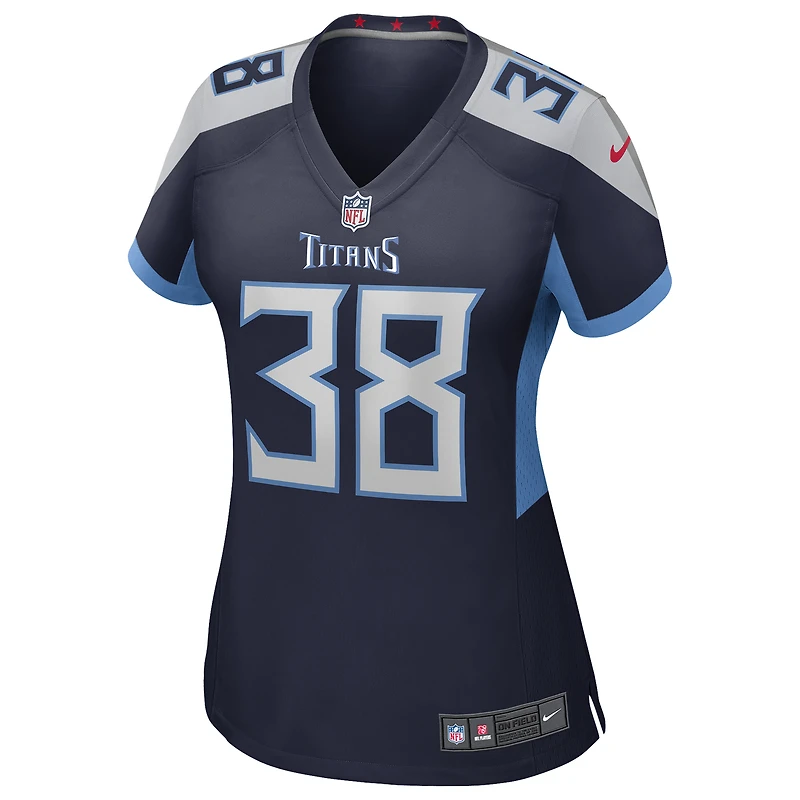 Women's Nike L'Jarius Sneed  Navy Tennessee Titans Team Game Jersey