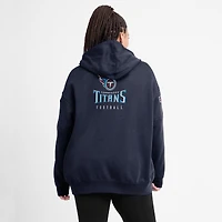 Sweat à capuche Nike Tennessee Titans 2023 Sideline Club Fleece pour femme - Bleu marine
