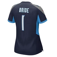 Women's Nike Number 1 Bride Navy Tennessee Titans Game Jersey