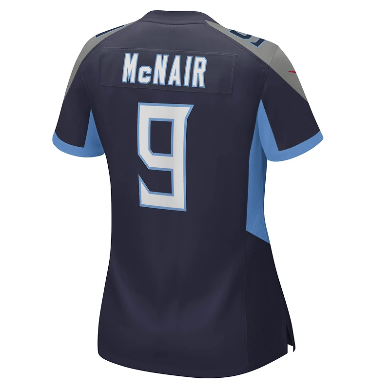 Maillot de joueur retraité Nike Steve McNair pour femme, bleu marine, Tennessee Titans Game