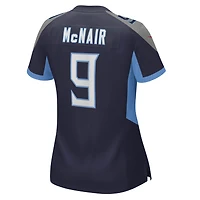 Maillot de joueur retraité Nike Steve McNair pour femme, bleu marine, Tennessee Titans Game
