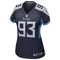 Women's Nike T'Vondre Sweat  Navy Tennessee Titans Team Game Jersey
