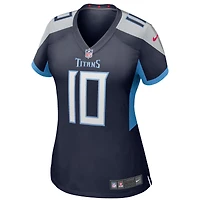 Maillot de joueur retraité Nike Vince Young pour femme des Tennessee Titans, bleu marine