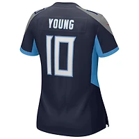 Women's Nike Vince Young Navy Tennessee Titans Game Retired Player Jersey