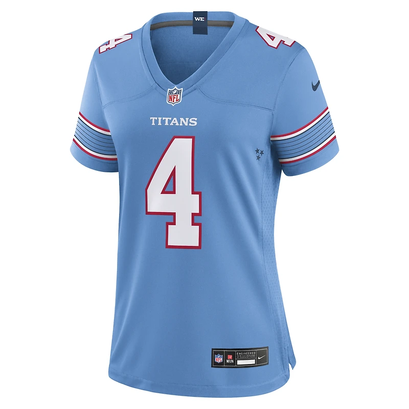 Women's Nike Wan'Dale Robinson Light Blue Tennessee Titans Team Game Jersey