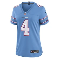 Women's Nike Wan'Dale Robinson Light Blue Tennessee Titans Team Game Jersey