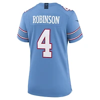 Women's Nike Wan'Dale Robinson Light Blue Tennessee Titans Team Game Jersey
