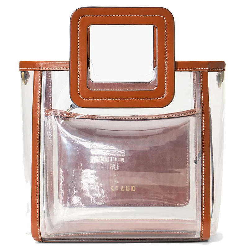 Women's STAUD  Tennessee Titans Clear Mini Shirley Bag