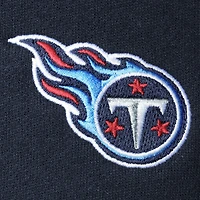 Women's Vineyard Vines Navy Tennessee Titans Shep Shirt Quarter-Zip Sweatshirt