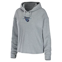 Women's WEAR by Erin Andrews Heathered Gray Tennessee Titans Pullover Hoodie & Pants Lounge Set