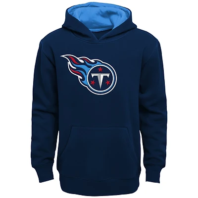Sweat à capuche bleu marine Tennessee Titans Prime pour jeune