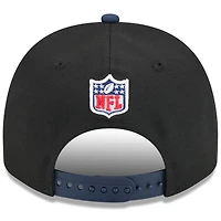 Youth New Era  Black/Navy Tennessee Titans 2025 NFL Draft A-Frame 9FIFTY Snapback Hat
