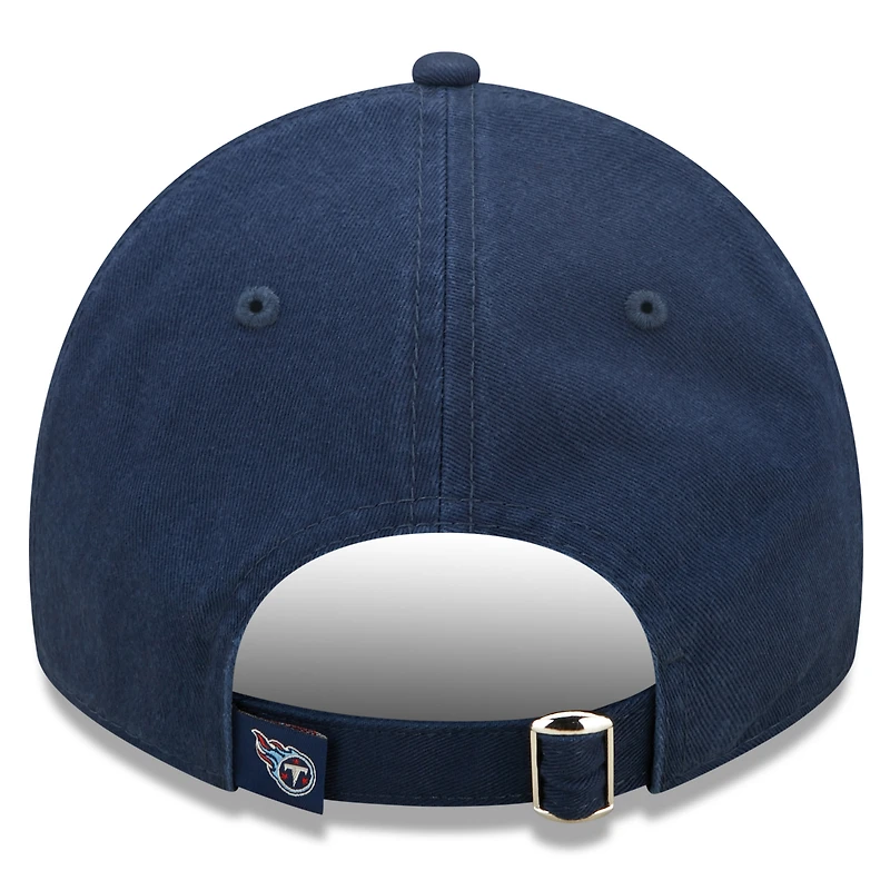 New Era Navy Tennessee Titans 2022 Sideline - Casquette ajustable 9TWENTY pour jeune