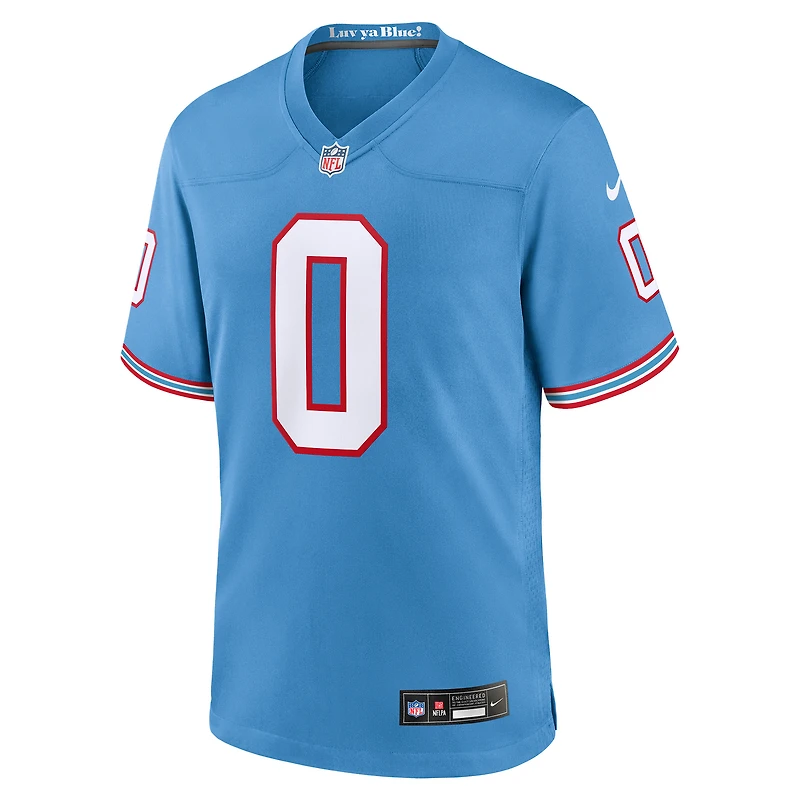 Maillot de match Nike Calvin Ridley bleu clair pour jeunes des Titans du Tennessee