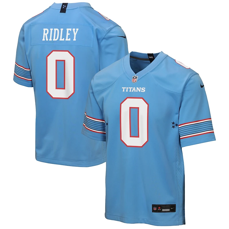Youth Nike Calvin Ridley Light Blue Tennessee Titans Game Jersey