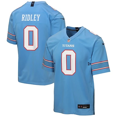 Youth Nike Calvin Ridley Light Blue Tennessee Titans Game Jersey