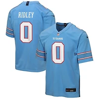 Youth Nike Calvin Ridley Light Blue Tennessee Titans Game Jersey