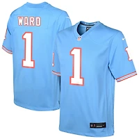 Youth Nike Cameron Ward Light Blue Tennessee Titans Alternate Game Jersey