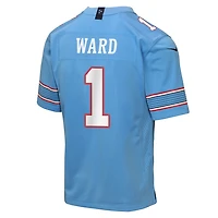Youth Nike Cameron Ward Light Blue Tennessee Titans Game Jersey