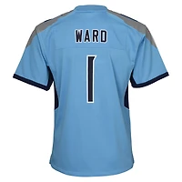 Maillot Nike Cameron Ward bleu clair pour jeune des Tennessee Titans