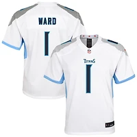 Maillot de match blanc Nike Cameron Ward des Titans du Tennessee pour jeunes