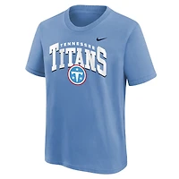 Youth Nike Light Blue Tennessee Titans Edge Enforcer T-Shirt