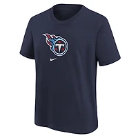 T-shirt Nike Tennessee Titans pour jeune avec logo bleu marine