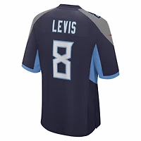 Maillot Nike Will Levis bleu marine pour jeune des Titans du Tennessee