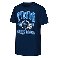 Youth Outerstuff  Navy Tennessee Titans Kick Off T-Shirt