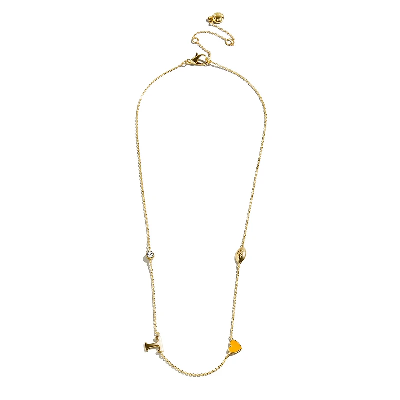 BaubleBar Tennessee Volunteers Delicate Spaced Charm Necklace