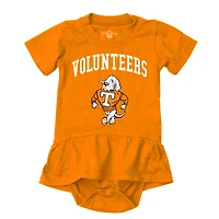 Girls Infant Wes & Willy Tennessee Orange Volunteers Skirted Bodysuit