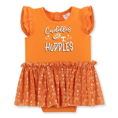 Robe grenouillère ZooZatz Tennessee Orange Volunteers pour bébé fille