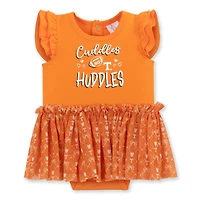 Robe grenouillère ZooZatz Tennessee Orange Volunteers pour bébé fille