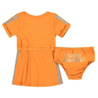 Ensemble robe et bloomer Xur Orange Tennessee Volunteers pour nouveau-né nourrisson filles Colosseum