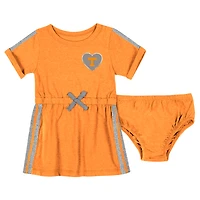 Ensemble robe et bloomer Xur Orange Tennessee Volunteers pour nouveau-né nourrisson filles Colosseum