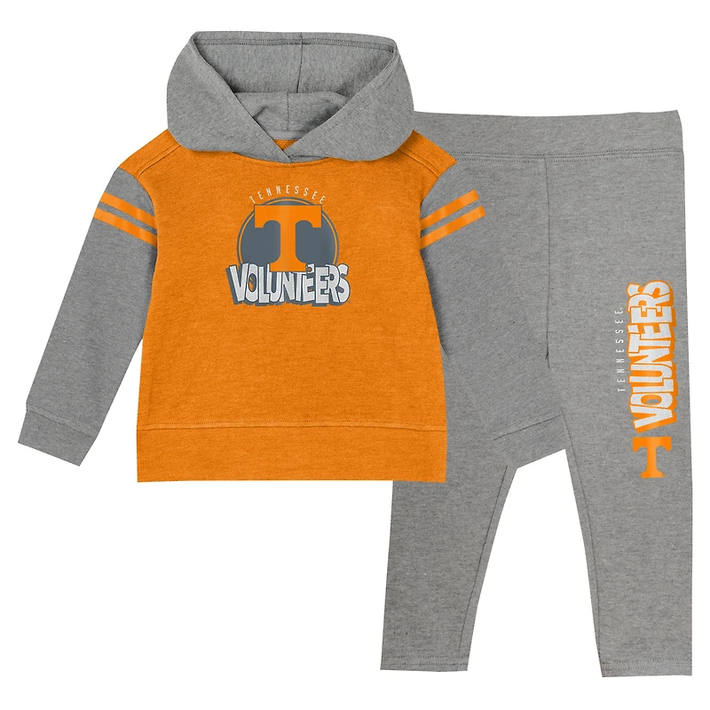Girls Preschool Tennessee Orange Volunteers Clubhouse Pullover Hoodie & Legging Set