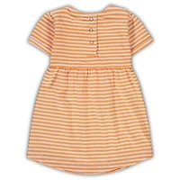 Girl's Toddler Tennessee Orange Volunteers Striped Dress with Pockets