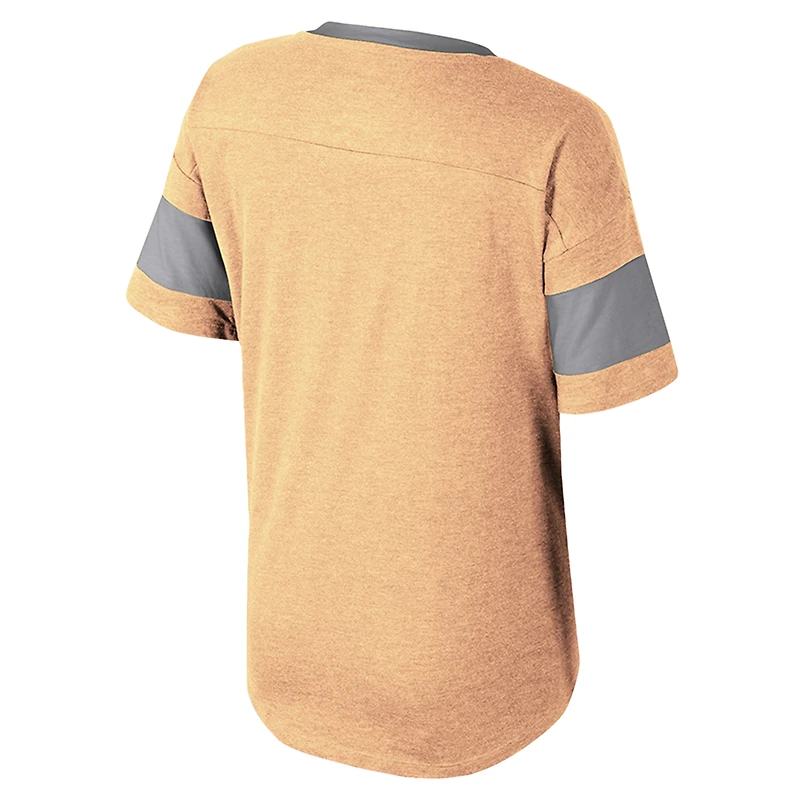 Girls Youth Colosseum  Tennessee Orange Volunteers Frontier Tie Front T-Shirt