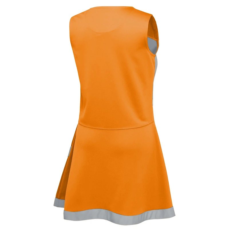 Robe pull de capitaine cheerleading des volontaires du Tennessee Orange pour jeunes filles