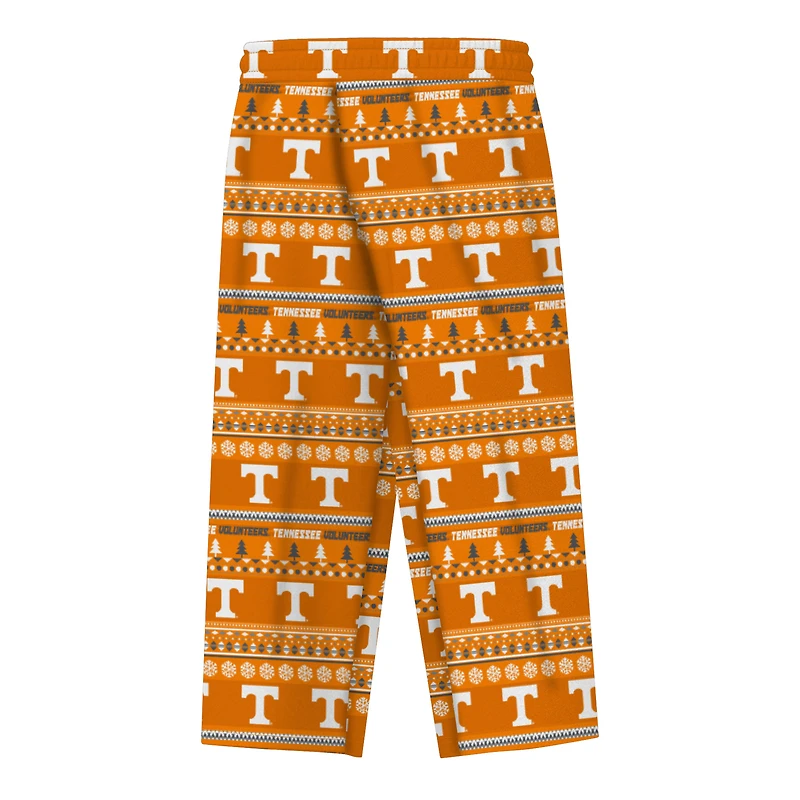 Infant & Newborn Outerstuff  Tennessee Orange Volunteers Ugly Sweater Pajama Set